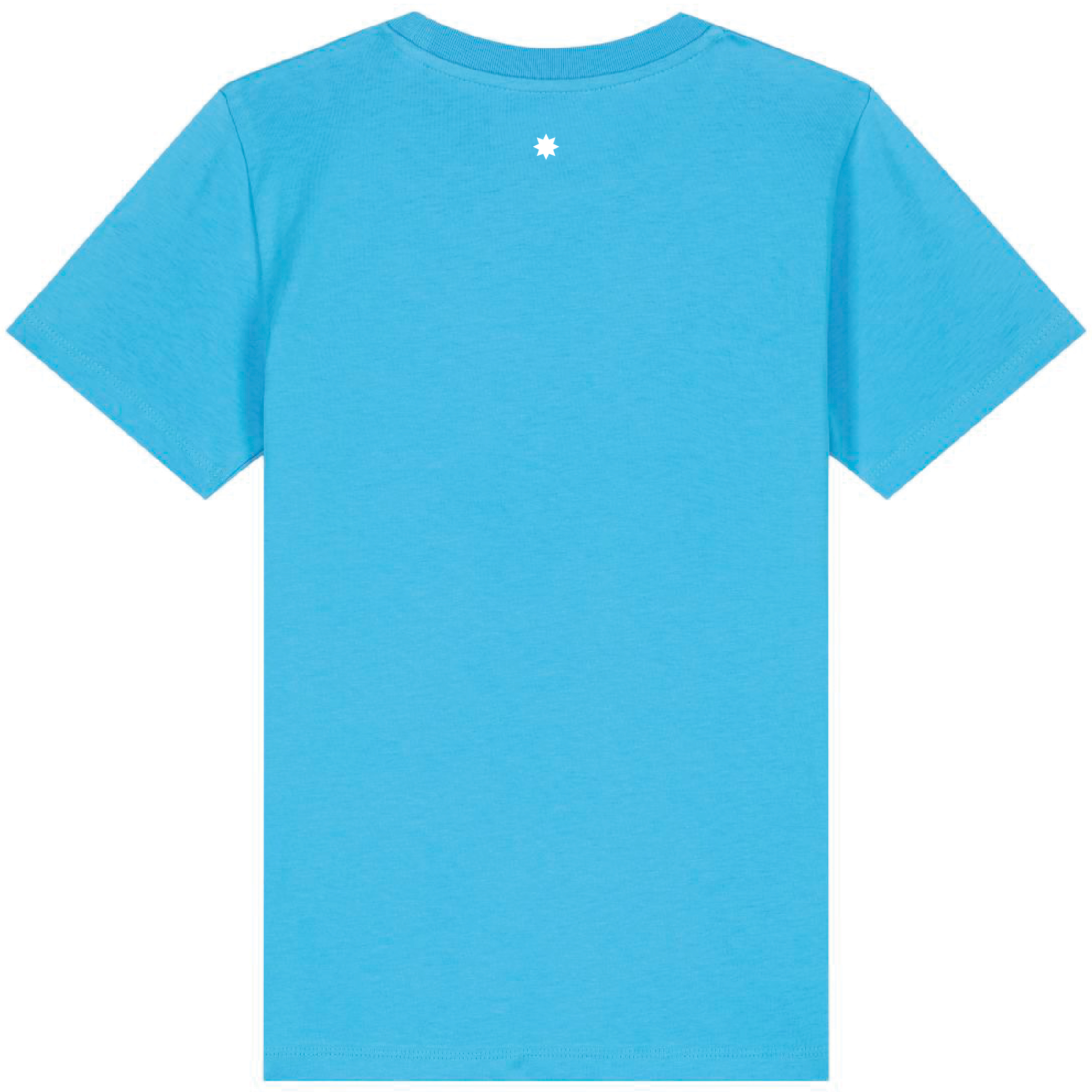 Kindershirt Aqua Blue Größe: 5-6J